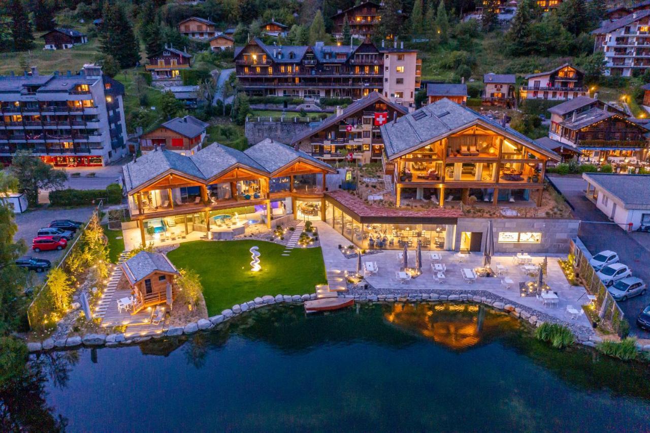 Au Club Alpin Hotel Champex-Lac Ngoại thất bức ảnh